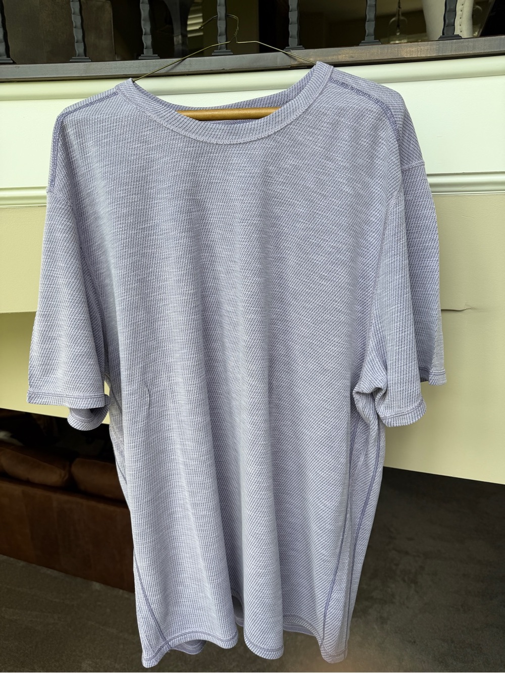 Tommy Bahama Short-Sleeve Crewneck Shirt - Light Lavender